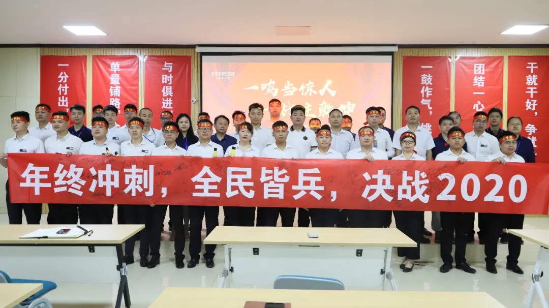 鋒芒畢露，全力以赴|億合門(mén)窗年終沖刺誓師大會(huì)號(hào)角吹響